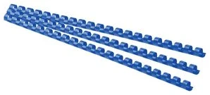 Spirāles plastmasas 12mm 95lp. FOROFIS 100gab. zilas
