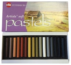 Pasteļkrītiņi OLKI 16kr. Asorti Nr.12