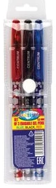 Комплект стирающихся ручек ERASABLE 3цв. 0.5mm