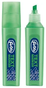 Marķieris teksta ar ieslīpu uzgali zaļš 1-5mm FOROFIS