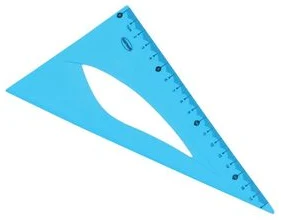 Треугольник 60°x18cm SOFT ABS гибкая