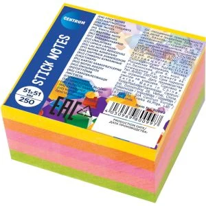 Līmlapiņas kubs 51*51mm 50lp.x5neon kr.