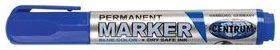 Marķieris permanents "Centrum" 3-5mm zils ar apaļu uzgali