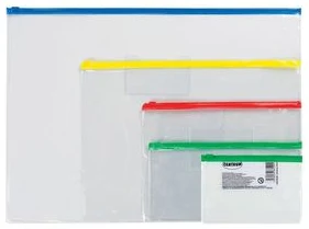 Zipper bag 10.5x15.5cm 0.14mm assorted