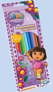 Color pencils 12col. "Dora" long size
