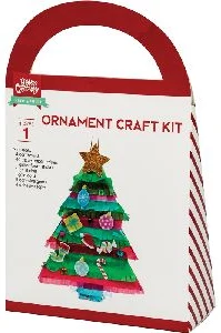 Ornamentu komplekts DARI PATS "Christmas tree" 14x5 cm