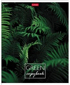 Notebook squared 96sh. "MOREgreen"
