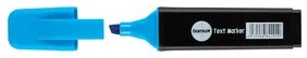 Text marker blue chisel tip 1-5mm