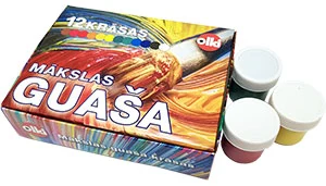 Gouche set OLKI "Urok risovanija" 12col.x22ml