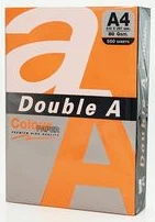 Papīrs "Double A Colour" A4 500lp. 80g Saffron