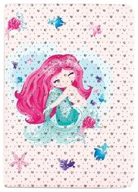 Notebook A6 ruled 80sh. "Mermaid"