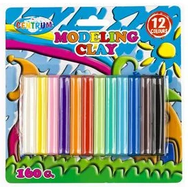 Plastilīns 12kr. CENTRUM 160 gr