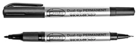 Permanent marker for CD&DVD black dual tip (2mm&0.5mm) FOROFIS