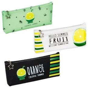 Pouch case “Fruit” Silikona. 19x8x3cm