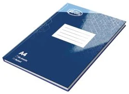 Klade A4 līniju 96lp. FOROFIS glancēts, cietos vākos 295x208mm, 60g/m2