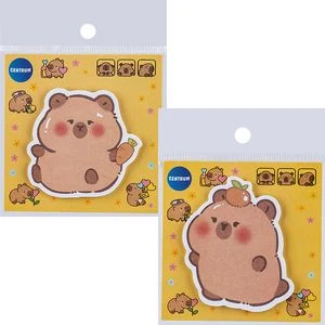 Papīra līmlapiņas-indeksi “Capybara” 30lp. 80x80mm