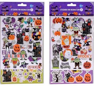 Decoration stickers "Halloween" 3pcs.