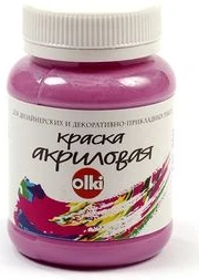Akrila krāsa OLKI 100ml orhideja