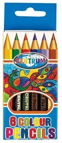 Color pencils 6col. ZOO short size /paper box