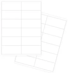 Self-adhesive white labels FOROFIS 105x48mm A4 100sh.