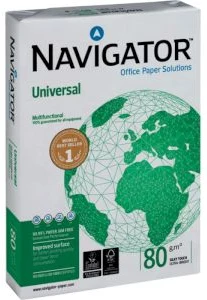 Papīrs A4 500lp. 80g/m2  Navigator UNIVERSAL