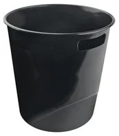 Wastepaper basket FOROFIS (10l, black) 10l