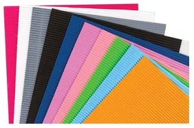 Corrugated paper 10col. A4