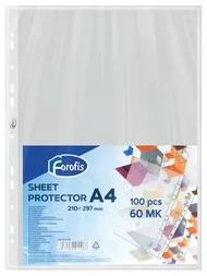 Kabatas A4 100gb., glancētas 60mk FOROFIS