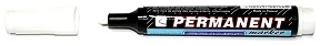 Permanent marker white bullet tip
