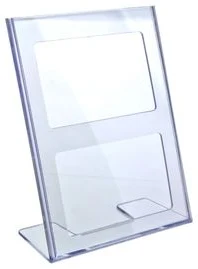 Display stand A5, Clear FOROFIS