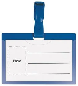 Name badge horizontal