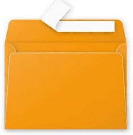 Aploksnes C6 114x162 (10gb.) oranžas