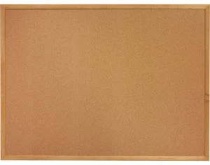 Пробковая доска в деревянной раме 90x120cm