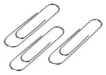 Paper clips 33mm FOROFIS nickel round 100pcs /paper box