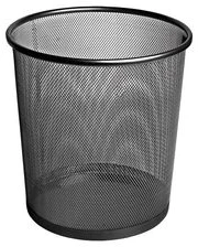 Wastepaper basket Iron Mesh FOROFIS (black) 26 x 30 cm, 16l