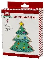 DIY ORNAMENT KIT "Christmas tree" 14x5 cm