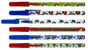 Lodīšu pildspalva "CHRISTMAS" zila 0.7mm