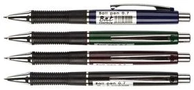 Авторучка шариковая BAT синяя 0.7mm