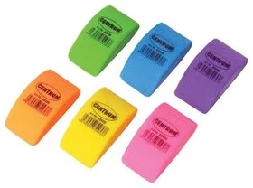 Eraser rubber "Neon" 23x50x15mm