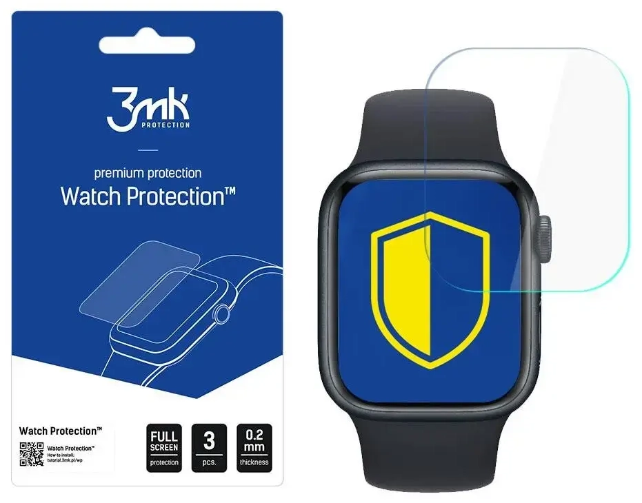 Apple Watch 9 41mm - 3mk Watch Protectionâ¢ v. ARC+