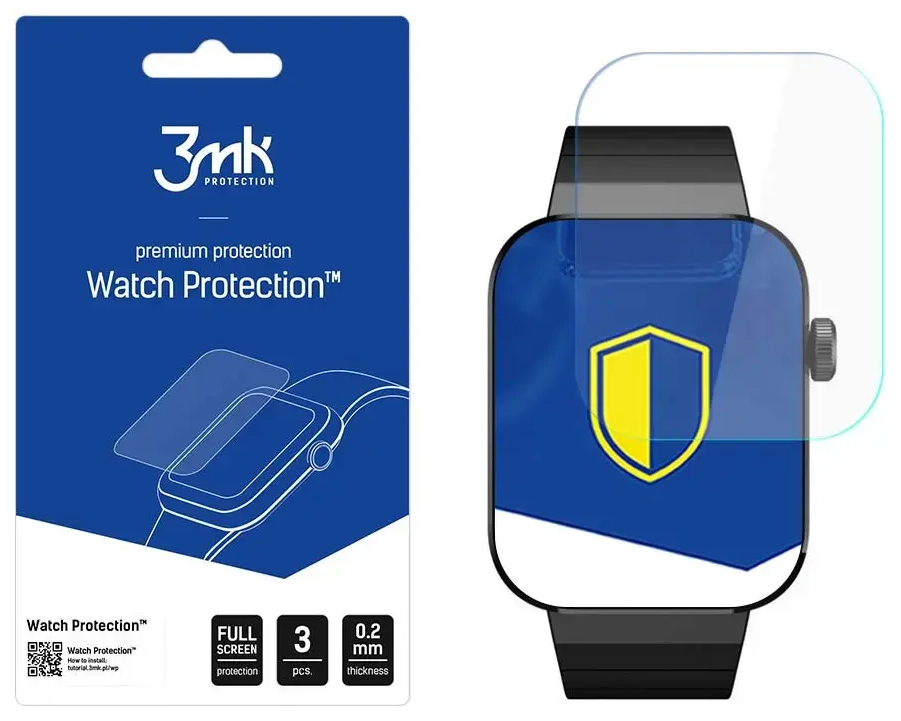 Mibro T1 - 3mk Watch Protection™ v. ARC+ screen protector