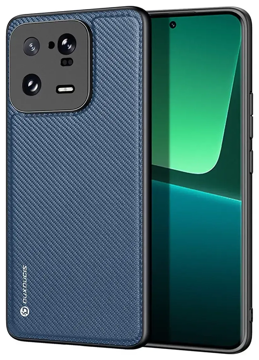 Dux Ducis Fino case for Xiaomi 13 Pro cover with silicone frame blue