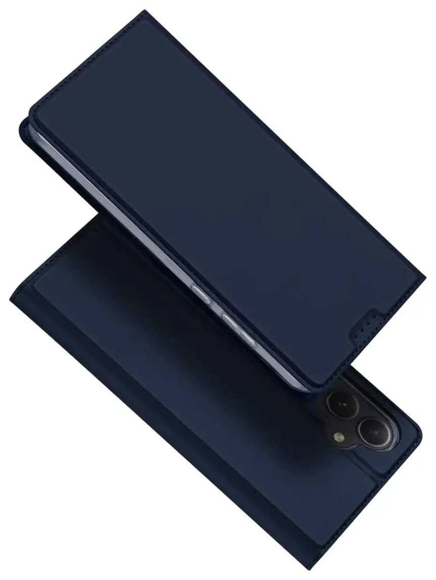 Dux Ducis Skin Pro dėklas, skirtas Samsung S24+ su atverčiamu dangteliu – mėlynas