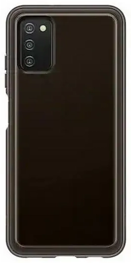 EF-QA038TBE Samsung Soft Clear Cover for Galaxy A03s Black