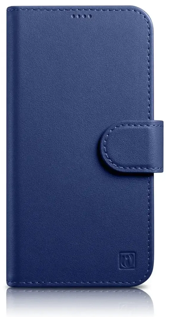 iCarer Wallet Case 2in1 Cover iPhone 14 Plus Anti-RFID Leather Flip Case Blue (WMI14220727-BU)