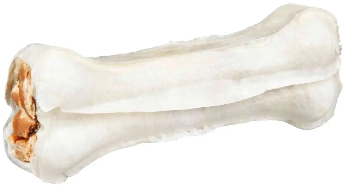 Skanėstas šunims: Trixie Denta Fun chewing bones with duck filling, 10 cm, 2 vnt. | 70 g