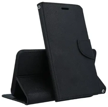Fusion fancy grāmatveida maks Samsung A426 Galaxy A42 melns