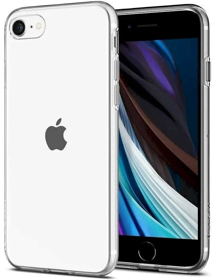 Fusion Ultra Back Case 2 mm Izturīgs silikona aizsargapvalks Apple iPhone SE 2022 caurspīdīgs