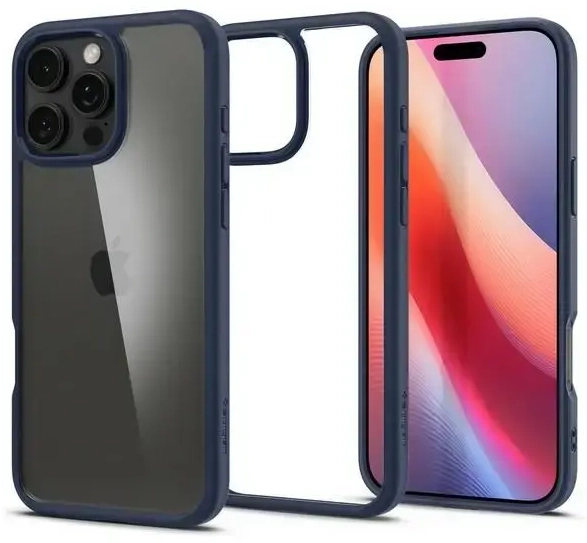Spigen Ultra Hybrid iPhone 16 Pro navy blue|granatowy ACS08126
