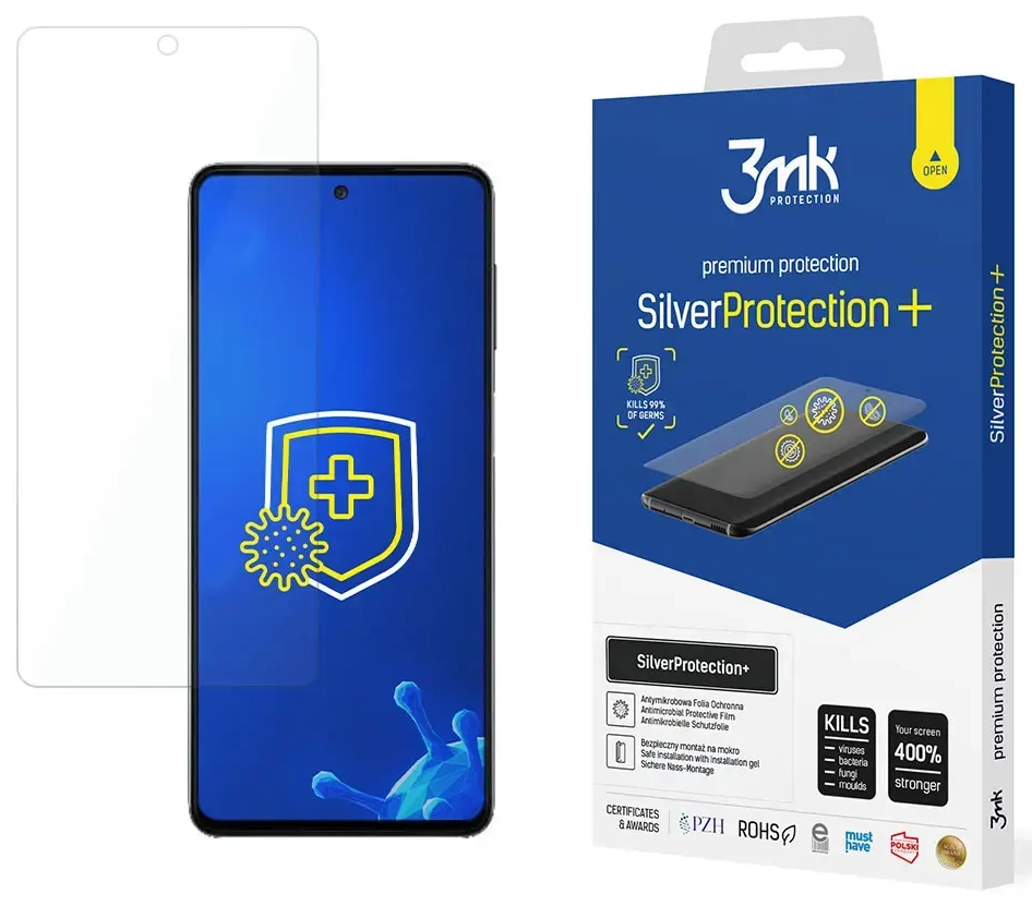 3mk SilverProtection+ aizsargplēve telefona ekrānam Samsung Galaxy M52 5G (M526)